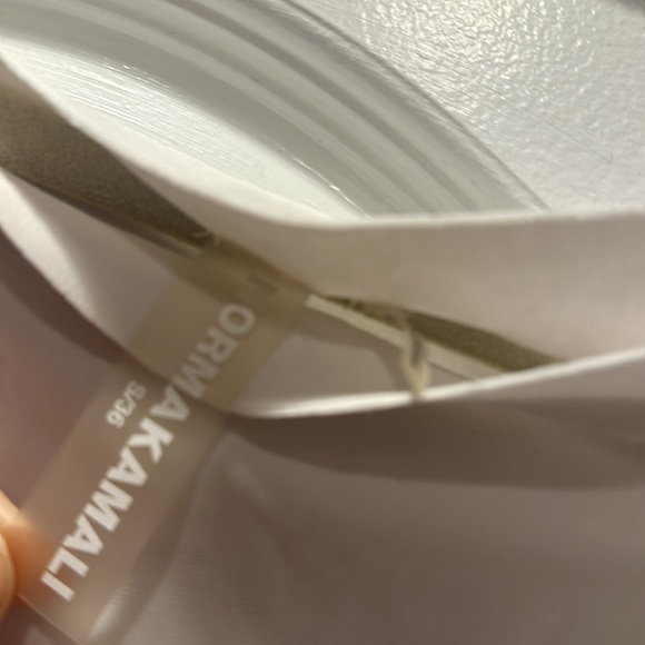 Norma Kamali drop shoulder top size small white - Picture 9 of 12